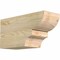 Ekena Millwork Ridgewood Rough Sawn Rafter Tail, Douglas Fir, 6"W x 8"H x 16"L RFT06X08X16RID00RDF - alternate 1